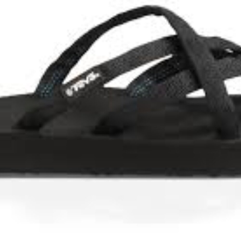 NWT Teva Olowahu Sandals for Women in Black - Size 11 - Picture 9 of 9